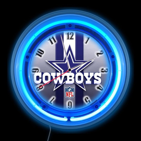 NFL Dallas Cowboys CLOCK NEW - Picture 1 of 4